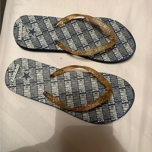 Cowboys flip flops